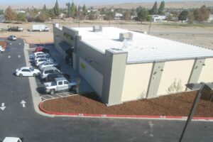 Photo of the newly constructed Dollar General store in Taft, California, showcasing a successful commercial real estate development undertaken by Capital Rivers Commercial