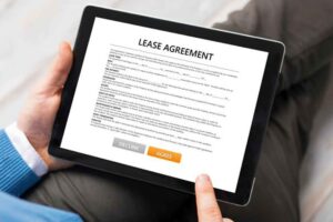 Close-up of a lease agreement highlighting the intricacies of California retail lease negotiations for 2020, pointing out the top 5 hidden issues in the commercial real estate domain, presented by Capital Rivers Commercial experts