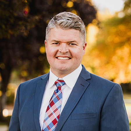 Professional headshot of Ryan Haedrich, Vice President of Sales & Leasing at Capital Rivers Commercial Real Estate and member of the Haedrich Group.