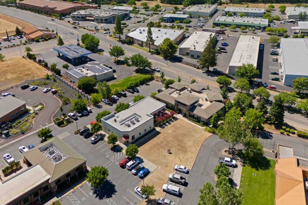 Image of many offices for lease in Chico, CA. The cost of leasing office space in Chico is often more affordable than in larger California cities, which can help businesses save money without sacrificing quality.