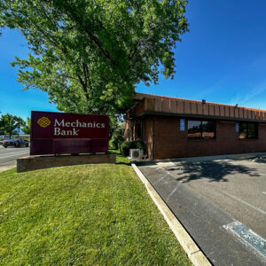 Image of empty bank building in Redding. For investors, this translates to a market with great potential and room to grow over the long term.