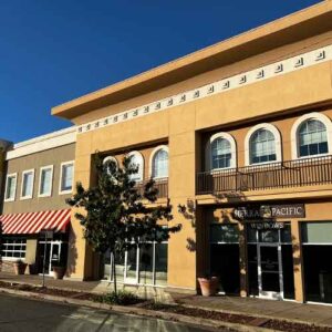 Image of a storefront showing that retail spaces in Redding are holding strong, with vacancy rates staying low at around 3.8%.