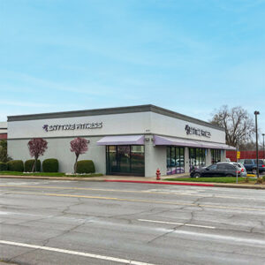 Anytime Fitness reflecting how tariffs impact California retail markets