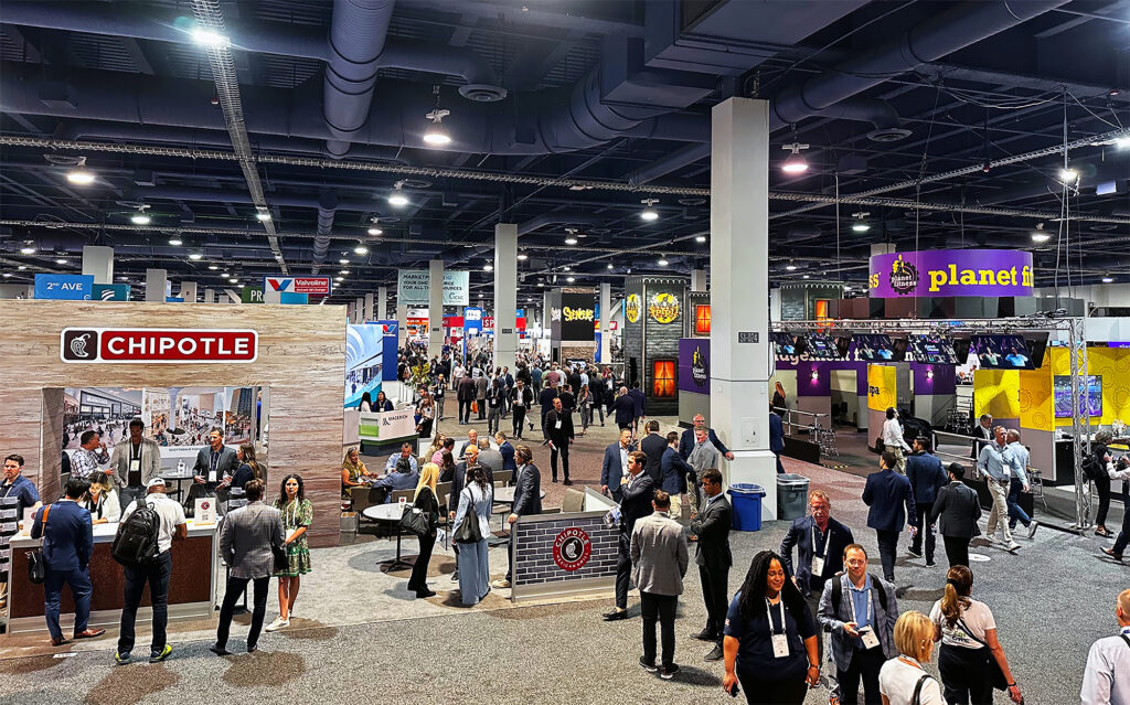 ICSC Las Vegas 2025 convention floor