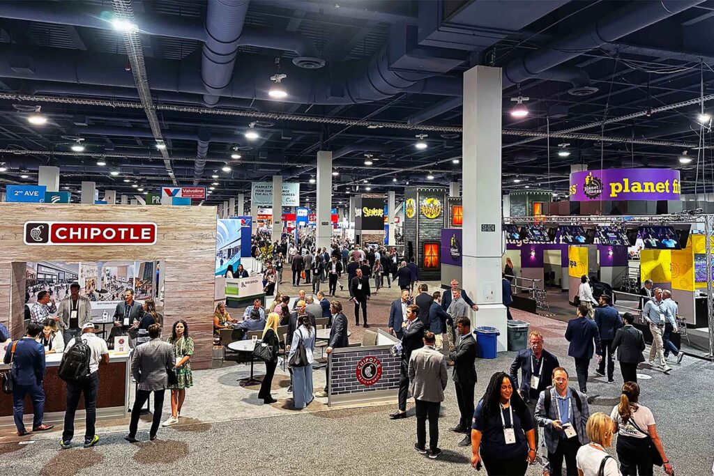 ICSC Las Vegas 2025 convention floor