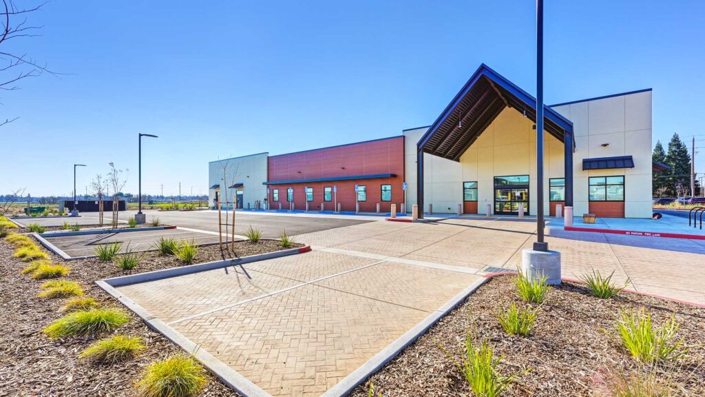 Finished project by commercial real estate developer