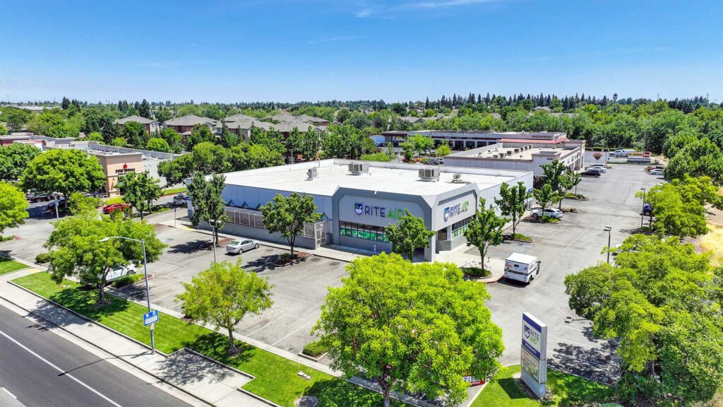 Vacant former Rite Aid big box store, signifying increasing retail store closures