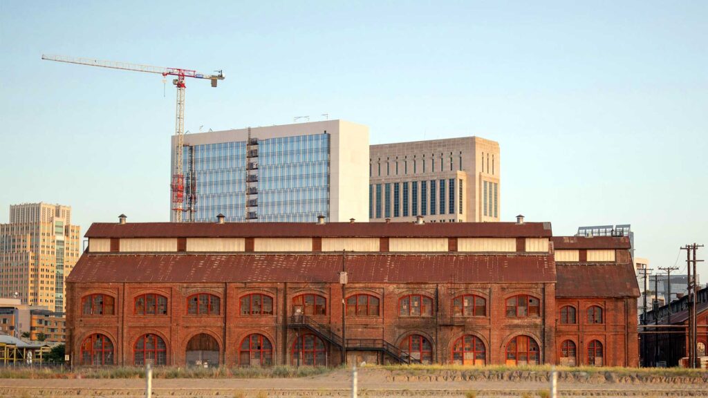 Sacramento development at the Railyards