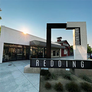 Redding retail building representing downtown revitalization efforts