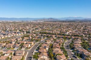 Eastvale housing and landscape