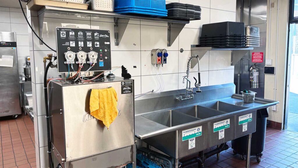 Second-generation restaurant kitchen