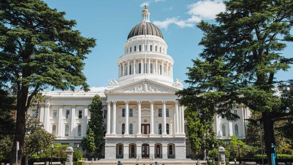 California State Capitol where California multifamily legislation is debated
