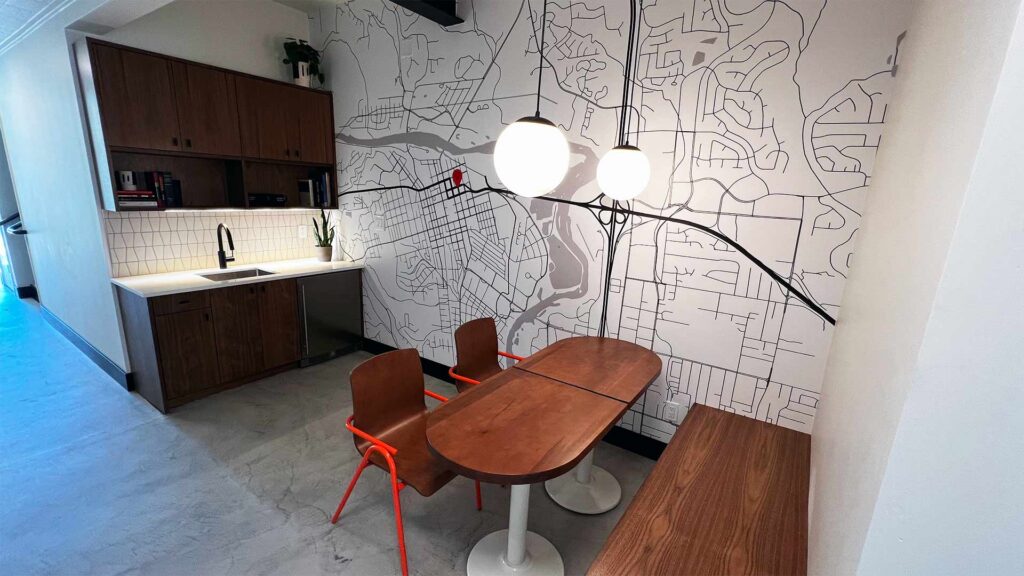 Class A real estate common area