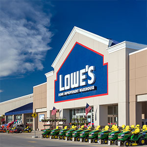 Shop-in-shop retail within Lowe's
