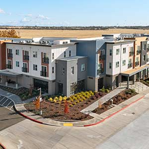 Multifamily apartment community in Chico, California, representing recent Chico housing development and new residential construction.