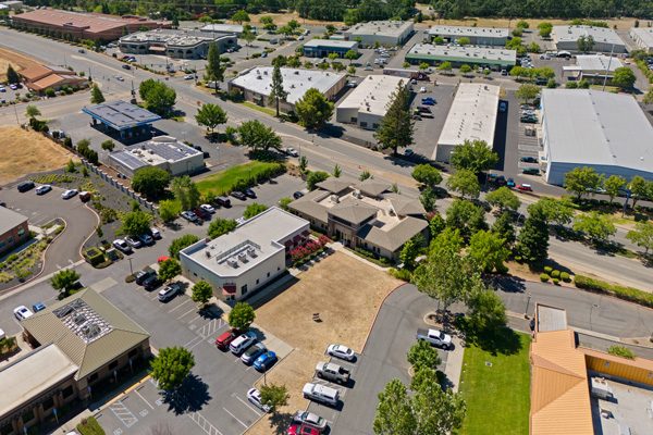 Prime building pad available at the well-established Raley Boulevard Medical Plaza in Southeast Chico, conveniently located just off Skyway, east of Highway 99, amidst ongoing development.